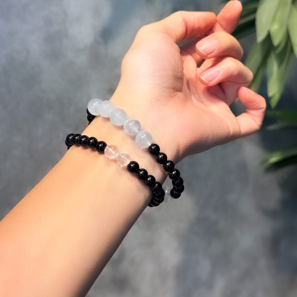 Deep blue pulsating five-element water energy bracelet Embrace the wisdom of water and awaken inner peace and strength