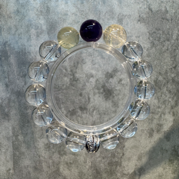 Leo Celestial Aegis | The Quartz King's Armor Bracelet - Image 2