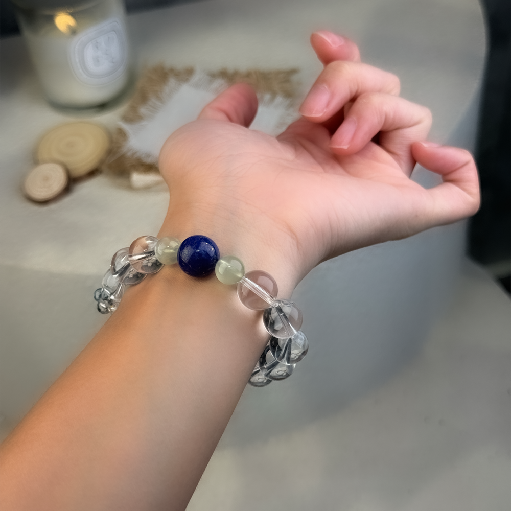 Libra’s Triad Harmony Crystal Bracelet