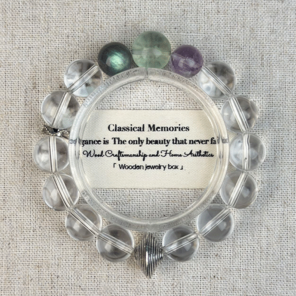 Aether Guardian: Quartz Quadrivium Energy Bracelet - Image 4