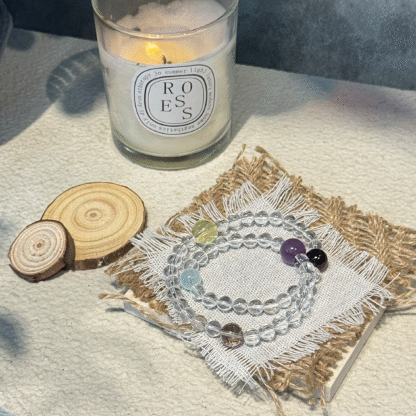 Aries Celestial Ignition: Hexagram Energy Wheel Bracelet - Image 4